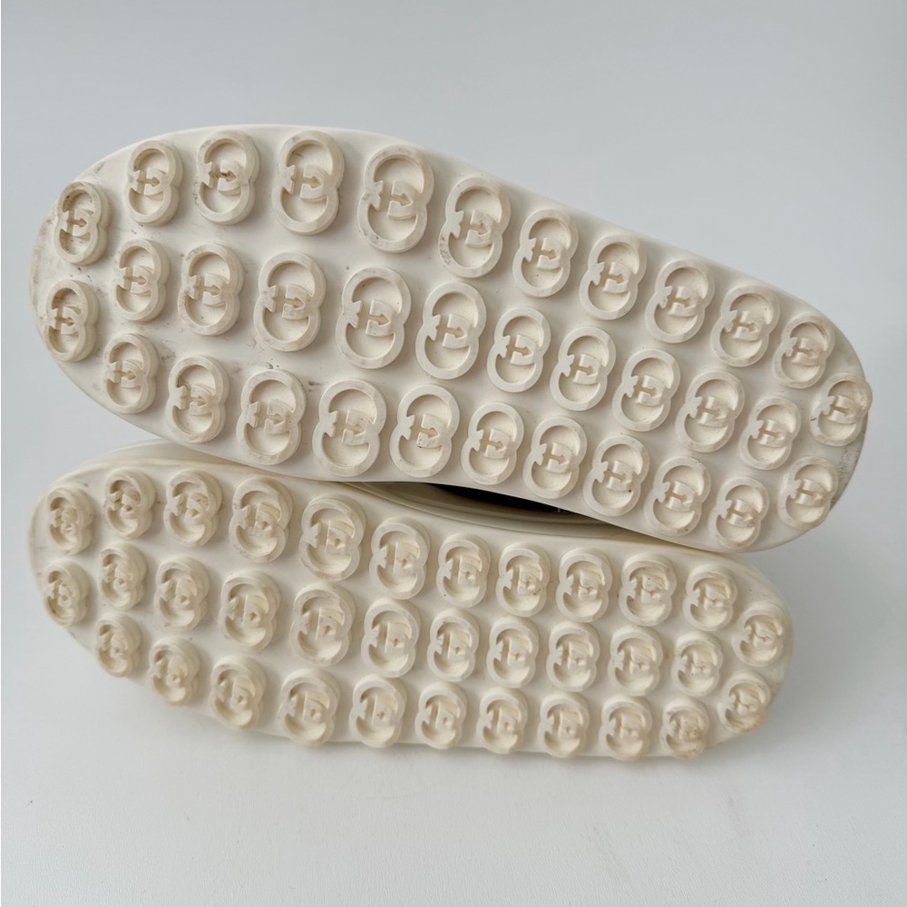 GUCCI | Pink GG Canvas High Top Platform Sneakers Tennis 1977 EU 38 - Picture 15 of 16